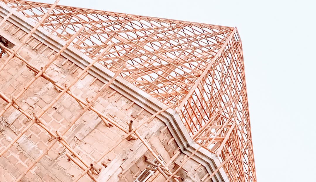 Roof skeleton structure by New Method